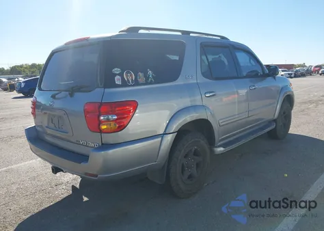 2002 Toyota Sequoia Sr5 V8 from USA, damaged, VIN 5TDBT44AX2S098626
